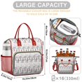 thumbnail image 5 of White Christmas Tree Pattern Womens Lunch Box for Work,Insulated Large Lunch Bag for Tween and Teen,Loncheras Para Mujer,Leakproof Adult Lunch Bag for Work,Beach,Travel,Picnic,Camping, 5 of 7