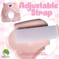 thumbnail image 3 of Baby Bath Visor MARS BABY Adjustable Pink Shower Cap, 3 of 6
