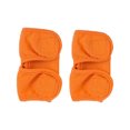 thumbnail image 1 of EeaseMX 1 par de fundas protectoras para patas de mascotas, banda para artritis, protector de rodillas cálido (naranja, talla S), 1 of 7