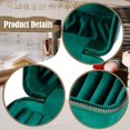 thumbnail image 6 of FVDPWYE Bracelet Storage Box Bangle Holder with 9 Slots Container Showcase Organizer for Blackish Green, 6 of 9