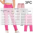 thumbnail image 3 of Girls' Cotton Stretch Leggings Comfortable Leggings For Girls Dance Pants Great Softness And Breathability Pants, 3 of 9