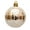 A, variant on E 6Cm Christmas Ball Ornaments, Electroplated Plastic Hanging Balls, Copper Coin Pattern, Set Of 6 For Tree Decor, Festive Shiny Decor