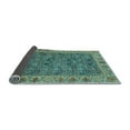 thumbnail image 2 of Ahgly Company Indoor Rectangle Abstract Light Blue Modern Area Rugs, 7' x 9', 2 of 4