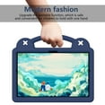 thumbnail image 5 of Kids Friendly Portable Tablet Case for Samsung Galaxy Tab A8 10.5 (2022) Case, EVA Foam Cute Pattern with Kickstand Cute Cartoon Shockproof PC Case for SM-X200/SM-X205 - Navyblue, 5 of 7