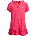thumbnail image 2 of Pink Platinum Girls 4-6X Terry Swim Coverup(Yellow 4), 2 of 27
