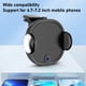 thumbnail image 4 of Cargador inalámbrico para coche, soporte para rejilla de ventilación, carga rápida de 15 W, para smartphone, iOS y teléfono., 4 of 8