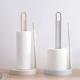 thumbnail image 1 of Leadingstar Nails-free Stand-type Kitchen Paper Holder Toilet Paper Roll Rack Table Paper Towel Tissue Stand, 1 of 7