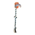 thumbnail image 3 of Mammoth Flossy Chews Cottonblend 3 Knot Tug Rope Dog Toy, Extra-Large, 36", Assorted Colors, 3 of 7
