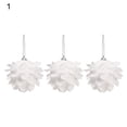 thumbnail image 1 of Hanging Decor 3Pcs/Set Christmas Style Hanging Decor Decorative Polystyrene Styrofoam Glitter Beautiful Hanging Ball Decor for Home, 1 of 6