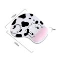 thumbnail image 2 of Mouse Pad Cow Non-slip Memory Foam Comfort Wrist Support Mouse, 2 of 5