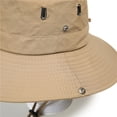 thumbnail image 3 of Sombrero anti-UV Sombrero de pescador transpirable Sombrero de verano de color sólido para trabajo en el césped del jardín Likrtyny Para Estrenar, 3 of 9