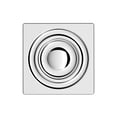 thumbnail image 6 of richelieu bp88223030 1-3/16 inch square cabinet knob, 6 of 7
