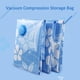 thumbnail image 2 of Paquete de 5 bolsas de compresión al vacío con bomba manual Bolsas de almacenamiento al vacío reutil Abanopi Blanco/L, 2 of 7