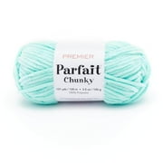 Premier Yarns Parfait® #6 Super Chunky Chenille Yarn, Black, 3.5oz 131yds