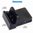 thumbnail image 1 of For Nintendo Switch Mini Replacement Charging Dock Stand Docking Station Cradle, 1 of 5