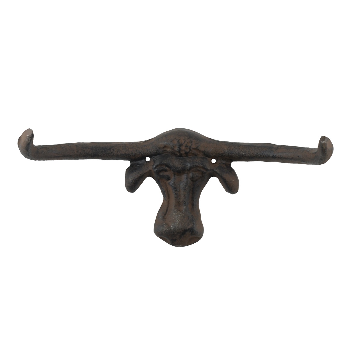 Metal Longhorn Steer Hat Coat Hook Kitchen Bathroom Towel Holder