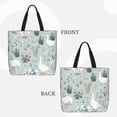 thumbnail image 2 of Picia Goose and Doodle Flowers for Tote Bag for Women with Zipper, Gym Tote with Compartments, Laptop Work Tote Nurse Dance Yoga Bag for Sport, Travel, 2 of 7
