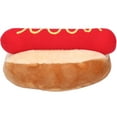 thumbnail image 5 of Brrnoo Hot Dog Toy Practical Dog Plush Toy Plush Exquisite Save Space  For Dog, 5 of 8