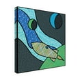 thumbnail image 2 of Trademark Fine Art 'Patchwork Planets I' Canvas Art by Charles Swinford, 2 of 3