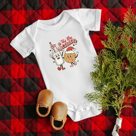 

Milk And Cookie Season Baby Onesie