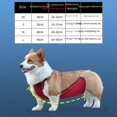 thumbnail image 4 of Bolsa para el vientre para perros, impermeable y resistente a la suciedad, ropa para mascotas, babero sólido para exteriores, para perros pequeños y medianos, 4 of 6