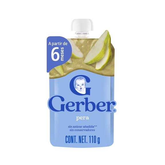 Alimento para niños Gerber junior pera 110 g