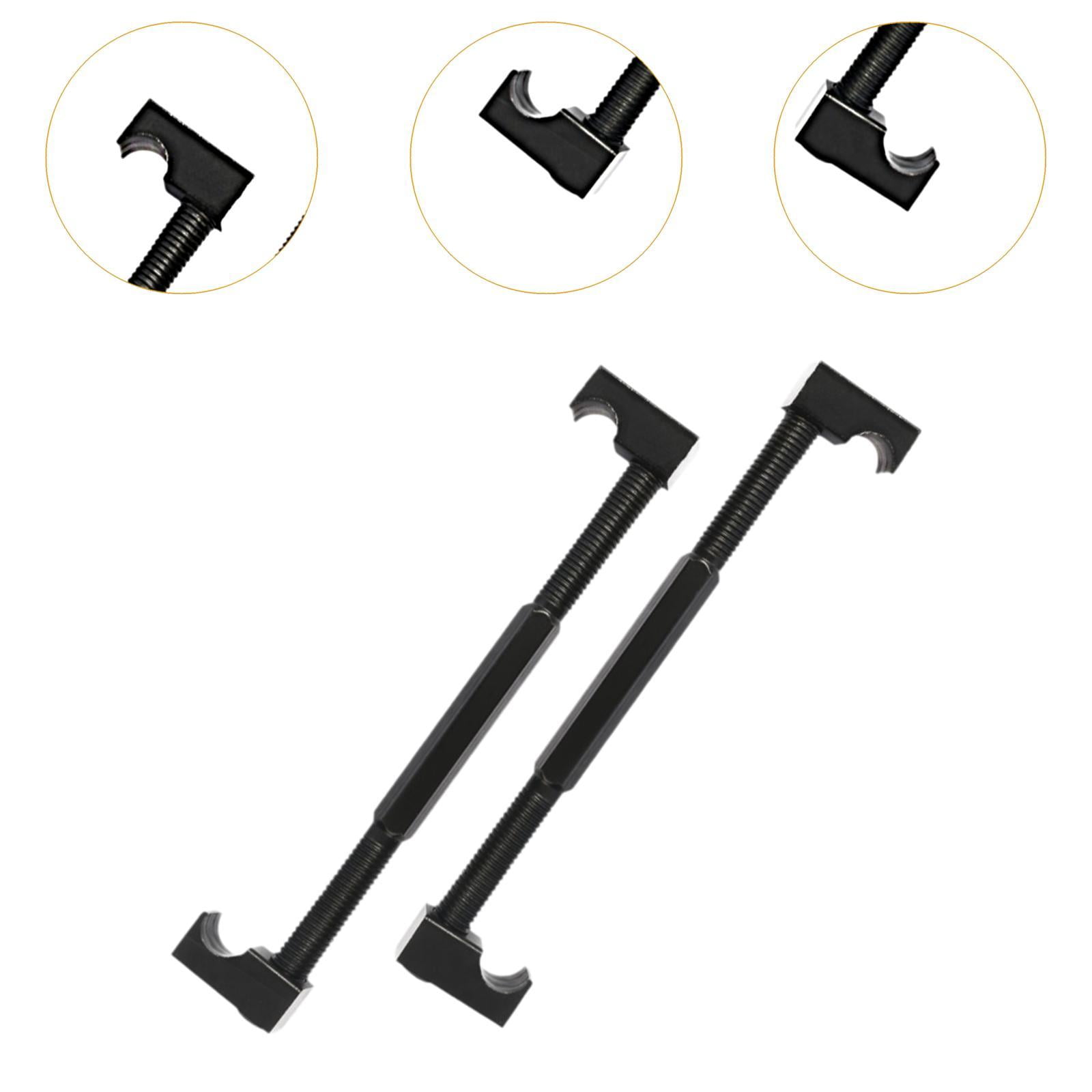 Zxpjkyu 2Pcs Coil Spring Compressor Tool Remove Coil with Secure Universal Tighten Heavy