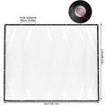 thumbnail image 5 of Bâche Imperméable Transparente avec Illets Couverture de Plante en Pvc Robuste pour Patio, 5 of 5
