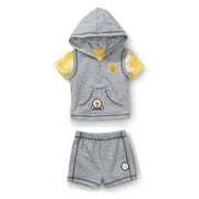 Disney - Pooh 3-Piece Shorts Set - Newborn