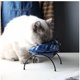 thumbnail image 3 of Suministros para mascotas, cuenco para gatos, mesa de comedor protectora para perros, base alta, boca oblicua grande, lavabo de agua de cara plana, 3 of 4