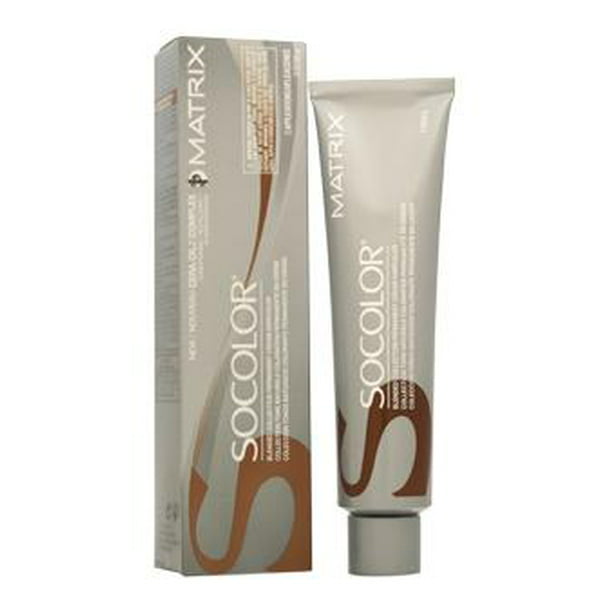 Socolor Permanent Cream Haircolor 6A - Light Brown Ash Matrix 3 oz  Haircolor Unisex 