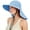 Blue, variant on Women's Sun Hat Wide Brim, UV Protection Sun Hats for Women, Beach, Gardening, Summer Outdoor Travel Fishing Hat
