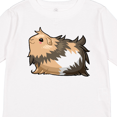 thumbnail image 4 of Inktastic Cute Long Haired Guinea Pig Boys or Girls Long Sleeve Toddler T-Shirt, 4 of 5