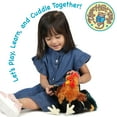 thumbnail image 3 of Riley The Rooster - 8 Inch Chicken Stuffed Animal Plush, 3 of 6