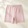 thumbnail image 2 of Loopsun Kids Girls Shorts 3 to 15 Years Summer Solid Thin Soft Casual Daily Pants, 2 of 5