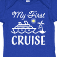 thumbnail image 4 of Inktastic My First Cruise with Cruise Ship and Palm Trees Boys or Girls Baby Bodysuit, 4 of 5