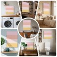 thumbnail image 6 of Ships Next Day Canvas Wall Art 8"x8",Colorful Stripe Wood Framed Canvas Print Painting,Modern Pink Red Yellow Vertical Striped Ready to Hang Small Picture Wall Decor for Home Bathroom Nursery Kitchen, 6 of 9
