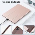 thumbnail image 3 of KOMI Case for Samsung Galaxy Tab A9 Plus 2023, Slim Stand Hard Back Shell Protective Smart Cover with Auto Sleep Wake Feature for Samsung Galaxy Tab A9 + 10.9" Tablet, Rose Gold, 3 of 5