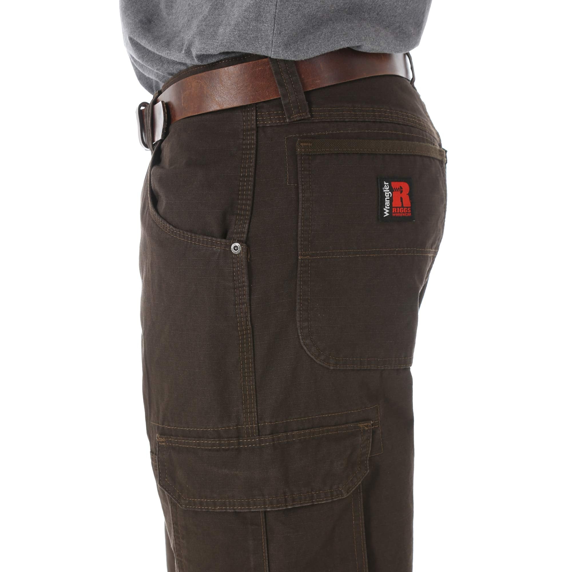 Ranger Wrangler Brown-36-36  Pant-Dark 3W060 Workwear