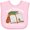 AD-Pink, variant on Inktastic Future Bookworm Like My Grandma Boys or Girls Baby Bib