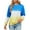 Blue, variant on cfhntfmh Oversized Sweatshirt for Women Soft Crewneck Long Sleeve Pullover Tops Fashion Tie-Dye Tunic Shirts