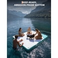 thumbnail image 5 of Inflatable Floating Dock, Non-Slip Water Floating Dock Swim Platform with Ladder, Multi-People Inflatable Floating Mat, Dock Platform for Lake/Boats/Island/Swimming Pool, 5 of 6