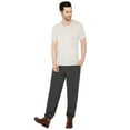 thumbnail image 4 of Turtle Bay New York Mens Pull On Elastic Waist Knit Pants - Relaxed & Effortless Dressing for Comfort, 4 of 9
