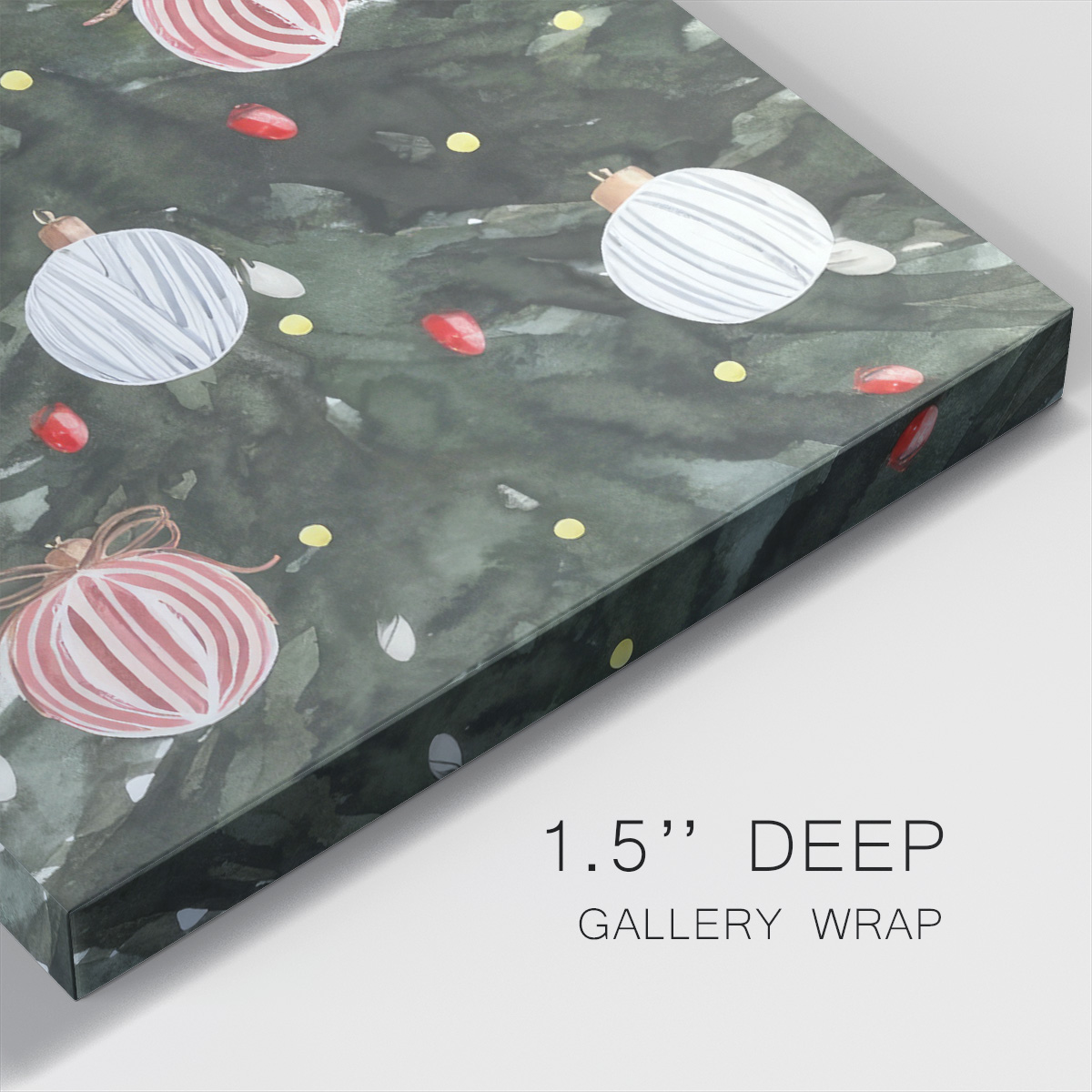 Winter Cardinal Collection B- Gallery Wrapped Canvas