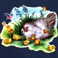 thumbnail image 3 of CafePress - Mother Hen Yellow Chicks Dark T Shirt - Men's Classic Graphic Cotton T-Shirt, 3 of 4