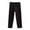 Black, variant on GigrtiJin Toddler Kids Girls Winter Leggings Fleece Lined Basic Soft Cotton Stretchy Full Length Tights Pants