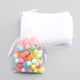 thumbnail image 4 of 25/50 piezas de bolsas de organza con cordón para regalo, para fiestas, regalos de Navidad, joyas, embalaje, color blanco, 4 of 4