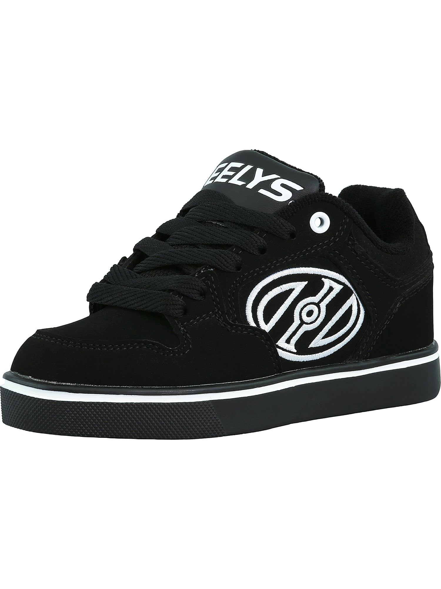 Heelys Motion Plus Black / White AnkleHigh Skateboarding Shoe 4M