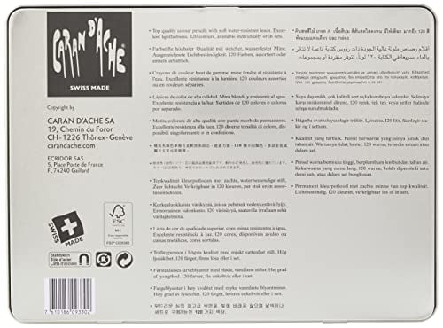 Caran D'ache Pablo Colored Pencil Set of 30 (666.330)