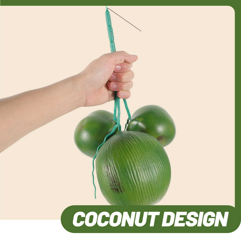 1 String Fake Fruit Models Fake Coconuts Branch Decor Artificial